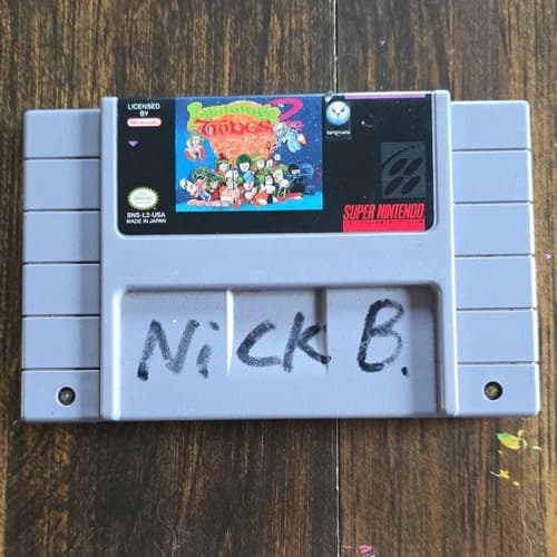 Nintendo Lemmings 2: The Tribes Super Nintendo SNES 1994 NTSC-U/C