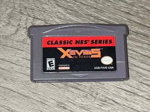 Xevious Classic Nes Series Nintendo Game Boy Advance GBA Tested Authentic