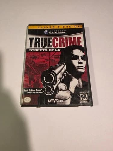 True Crime: Streets of L.A. (Nintendo GameCube, 2003) ☆ Complete ☆