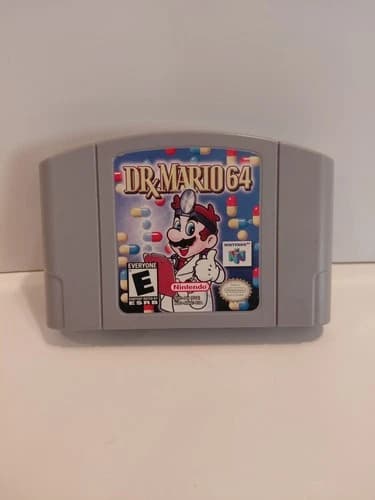 Dr. Mario - Nintendo 64 (N64) Authentic 1997