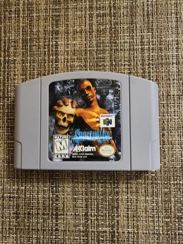 Shadow Man (Nintendo 64, 1999) Cartridge Only Authentic N64 VG Cond Orig Owner