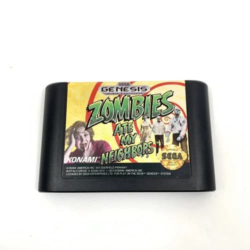 Zombies Ate My Neighbors (Sega Genesis, 1993) CARTRIDGE ONLY