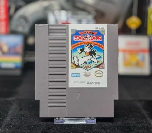 Monopoly (Nintendo NES, 1991) Tested