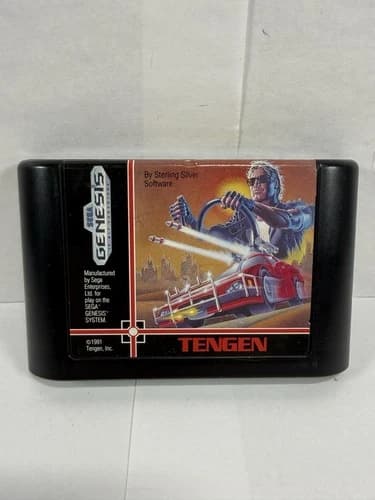 RoadBlasters (Sega Genesis, 1991) Cartridge Only TESTED!
