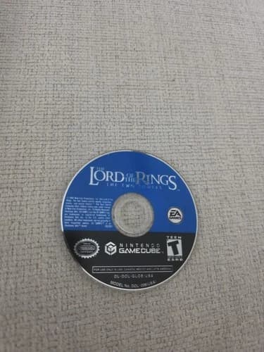Nintendo Gamecube Lord of the Rings: The Two Towers Disc Only W/Tested Pics!!