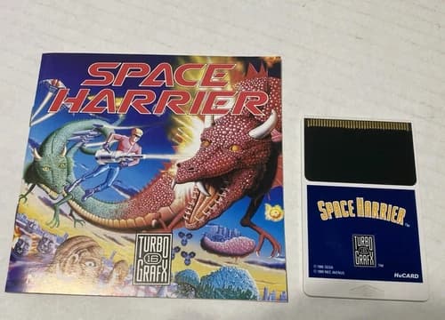 Space Harrier (TurboGrafx-16) Complete In Case CIB Tested