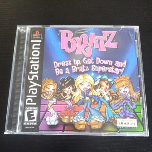 Bratz Game PS1 - COMPLETE Playstation 1 Game with Manual.