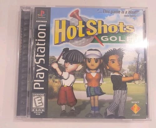 Hot Shots Golf PS1 (Sony PlayStation 1, 1998) CIB Complete