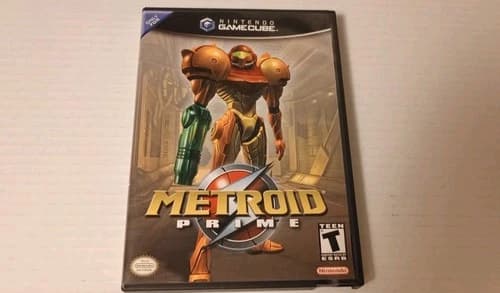 Metroid Prime (Nintendo GameCube, 2004) COMPLETE w/ Manual CIB