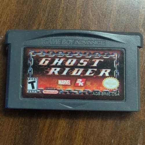 2K Games Ghost Rider Nintendo Game Boy Advance T-Teen NTSC-U/C Marvel