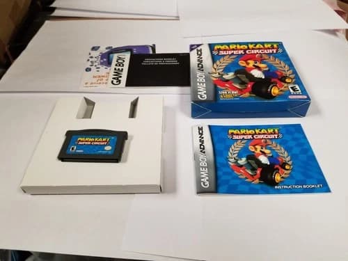 Mario Kart Super Circuit (Gameboy Advance GBA Game Boy) Complete Authentic
