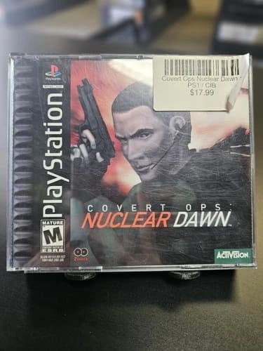 Covert Ops-Nuclear Dawn - Sony PlayStation 1 PS1 Complete In Box CIB