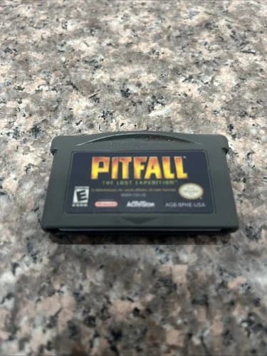 Pitfall: The Lost Expedition Nintendo Game Boy Advance SP Game