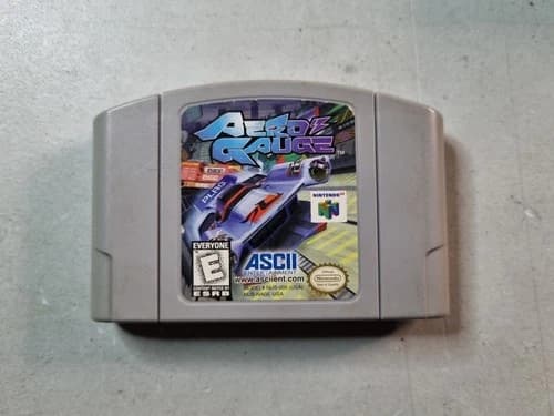 Aero Gauge (Nintendo 64, 1998) N64 Cart Only Authentic TESTED