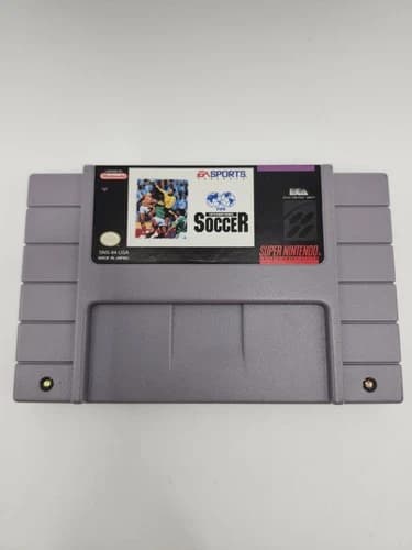 FIFA International Soccer (Super Nintendo SNES 1994) Authentic Tested Rare Retro