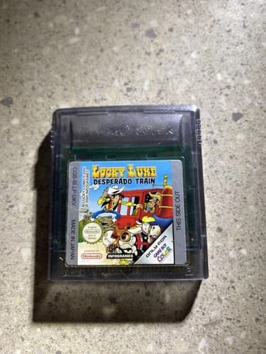 Lucky Luke Desperado Train Nintendo Game Boy Color and GBA Tested And Working