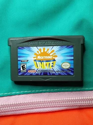 nicktoons unite nickelodeon gameboy advance