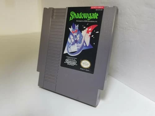 SHADOWGATE Nintendo NES Cartridge Only Cleaned +Tested Works GREAT K38