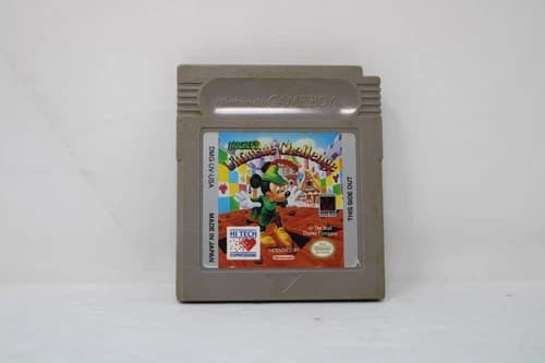 Mickey's Ultimate Challenge (Nintendo Game Boy, 1994) Authentic, Tested
