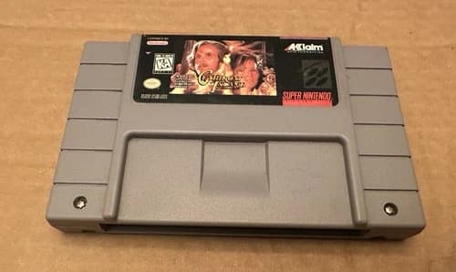 Cutthroat Island Super Nintendo SNES Authentic (Cart Only) - Tested & Works