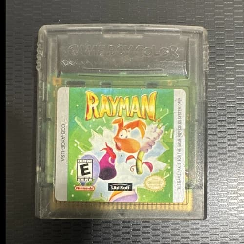 Ubisoft Rayman Nintendo Game Boy Color Platformer NTSC-U/C E Rayman Series Cart