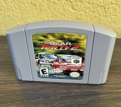 Top Gear RALLY 2 (Nintendo N64, 1999) Authentic Cartridge