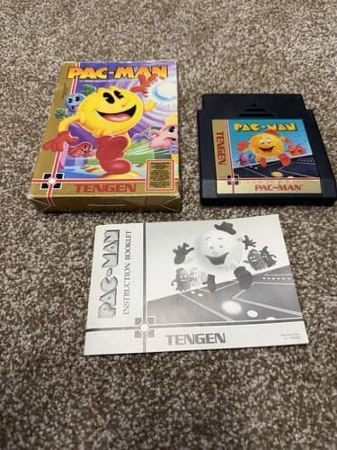 PAC-Man Nintendo NES CIB Tengen