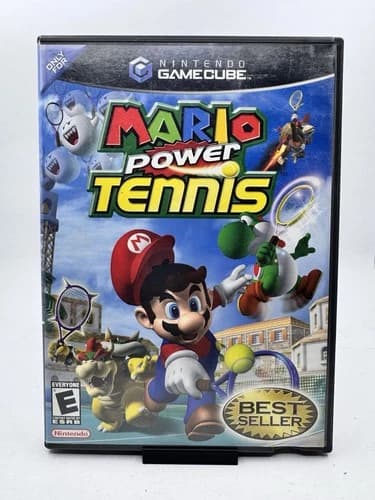 Mario Power Tennis (Nintendo GameCube) [CIB] Tested Working