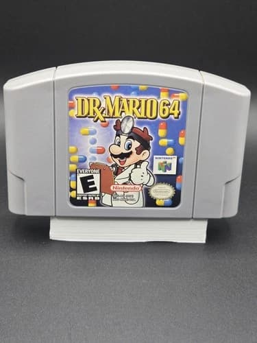 Dr. Mario 64 Video Game (Nintendo 64, N64) Authentic Cartridge Only