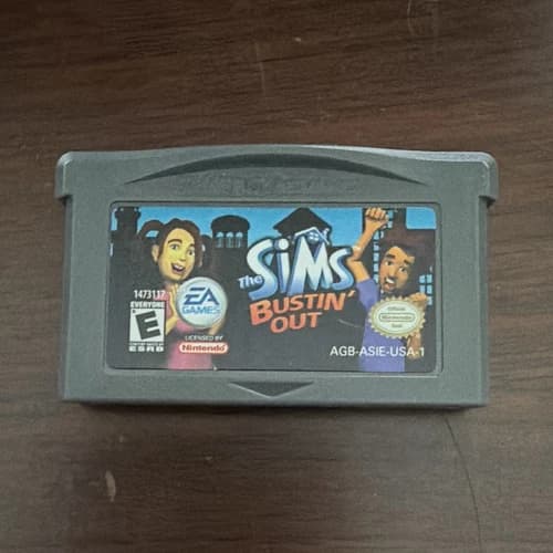The Sims Bustin' Out for Nintendo Game Boy Advance
