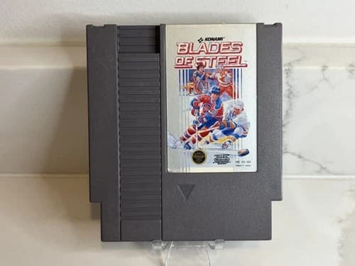Blades of Steel - 1988 NES Nintendo Game - Cart Only - TESTED!