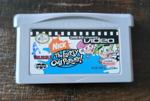 The Fairly OddParents, Vol. 1 (Nintendo Game Boy Advance Video) Tested Working