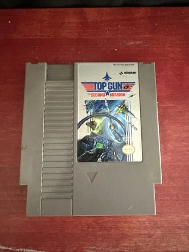 Top Gun: The Second Mission (Nintendo NES, 1990) Not Tested