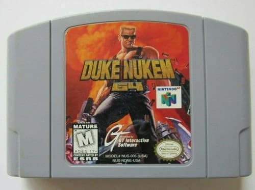 DUKE NUKEM 64 - Nintendo 64 N64 - Game Only