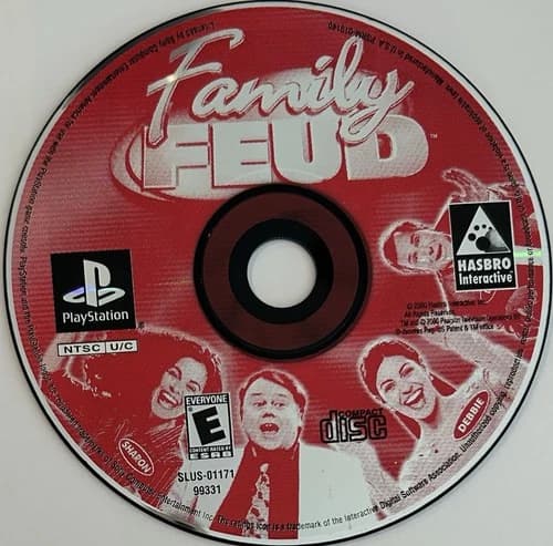 Family Feud (Sony PlayStation 1, PS1) DISC ONLY | NO TRACKING | M158