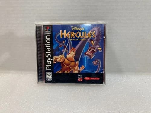 Disney's Hercules PS1 PlayStation 1 Complete CIB Tested