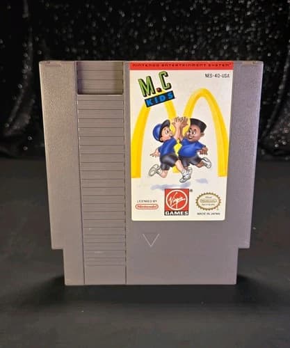M.C Kids~Nintendo NES, 1992~Authrntic and Tested~Loose Cartridge