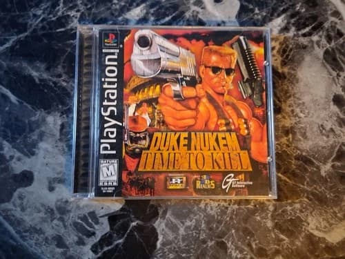 Duke Nukem Time to Kill Playstation PS1 Complete CIB Tested