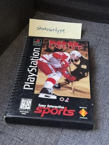 NHL FaceOff Sony PlayStation 1 PS1 PSX Paper Longbox Complete