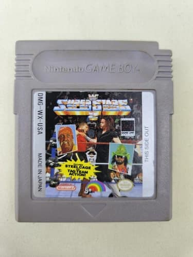 WWF Superstars 2 - Nintendo Gameboy- Cartridge Only Tested Video Game