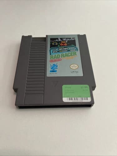 Rad Racer (Nintendo Entertainment System NES, 1987) Authentic Cart Only