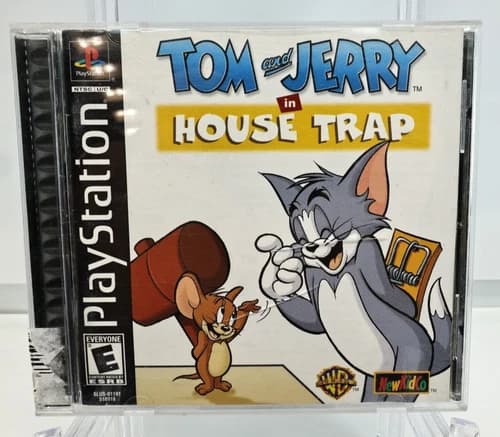 Tom and Jerry In House Trap Playstation 1 PS1 CIB Tested