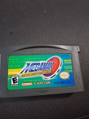 Mega Man Battle Chip Challenge Nintendo Game Boy Advance GBA Authentic
