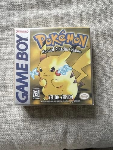 Pokemon Yellow Game Boy GB Complete in Box - Please Read