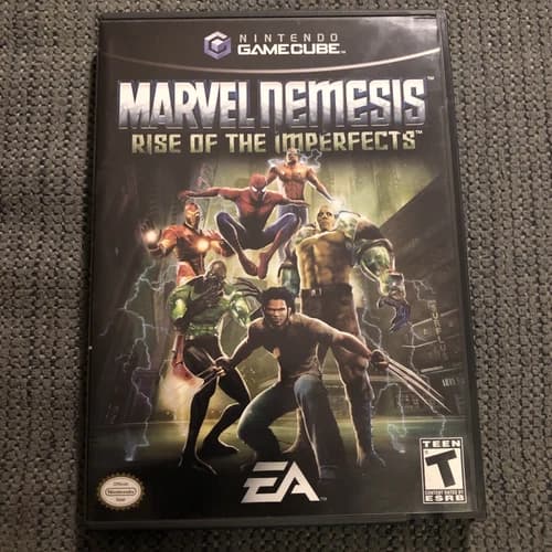 Marvel Nemesis: Rise of the Imperfects Nintendo GameCube 2005 CIB Complete