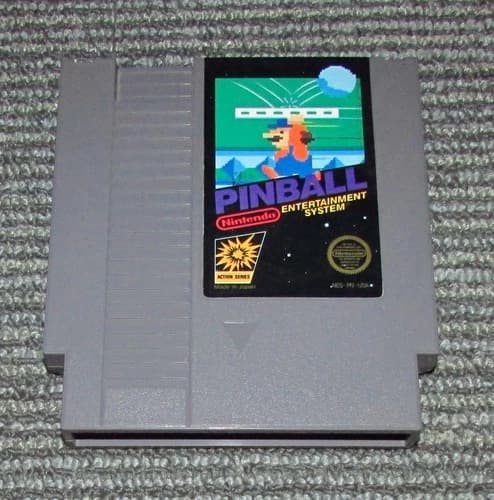 Pinball for Nintendo NES Authentic Fast Free Shipping