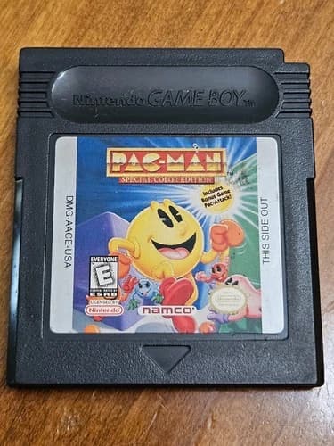 Pac-MAN for Nintendo GameBoy "Color Edition" Includes Bonus Game Pac-Attack