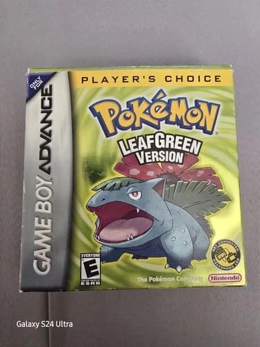 Pokémon: LeafGreen Version Player's Choice (Nintendo Game Boy Advance, 2006)
