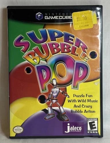 Super Bubble Pop For Nintendo Gamecube-Tested