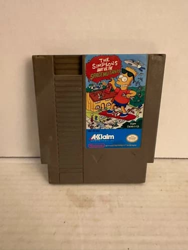 The Simpsons: Bart vs. the Space Mutants (Nintendo NES, 1991) used tested